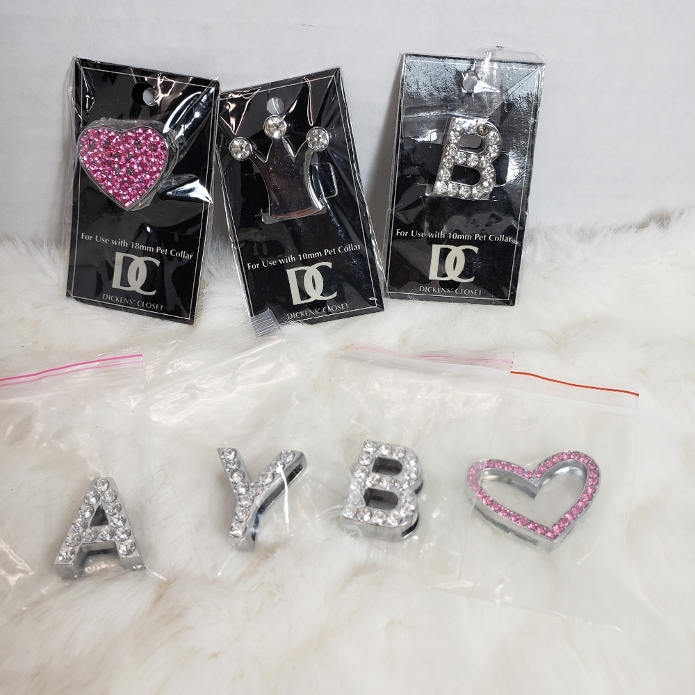 Slider Charms for Pet Collars